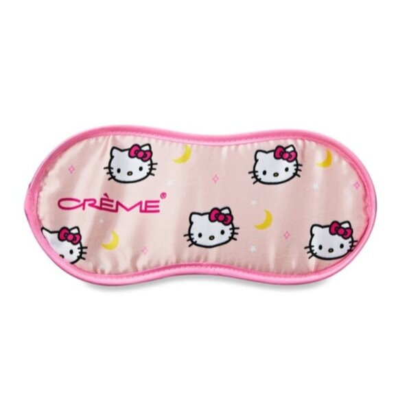 Hello Kitty x The Crème Shop Silky Sleep Mask Satin Beautyrest Travel Eye Cover - Picture 6 of 6